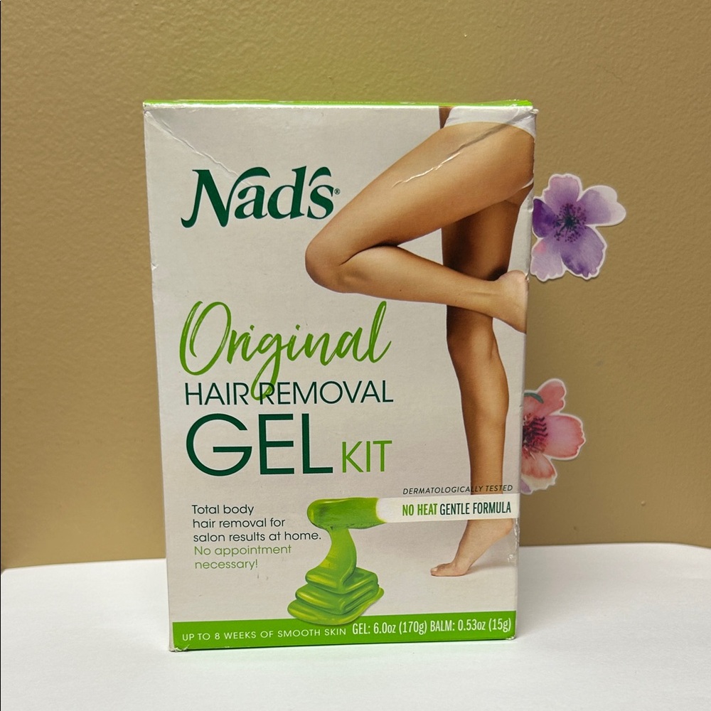 Nad's Original Hair Removal Gel Kit-6.0 oz.